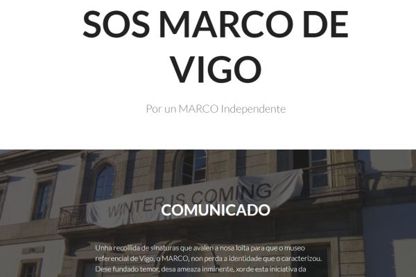 MESAS INFORMATIVAS + LECTURAS PÚBLICAS // S.O.S. POR EL MARCO